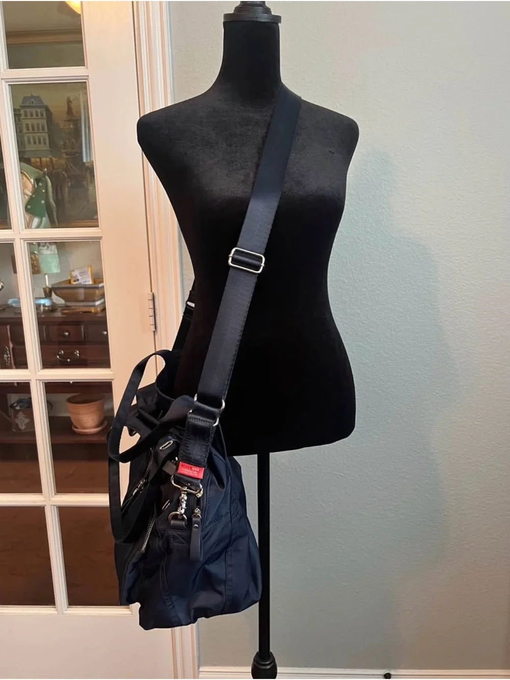 EUC British Storksak Alexa Premium Nylon Diaper Bag Retail $195 - Used Twice